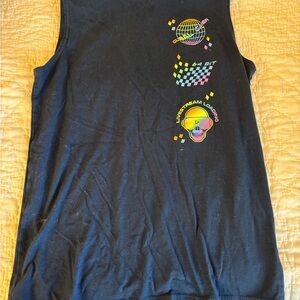 Kids Graphic Tank Top - Black